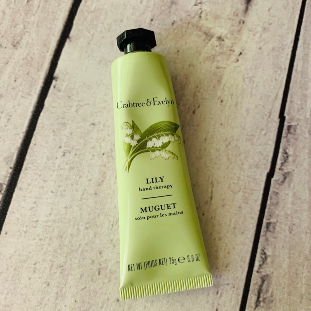 New Crabtree & Evelyn LILY Hand Therapy - 0.9 oz Lily of the Valley